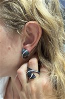 Boucles d'oreilles Giorgio Visconti Femme CHAPTER THREE in Titane Diamante 0.39 Ct BB40491N - BB40491N